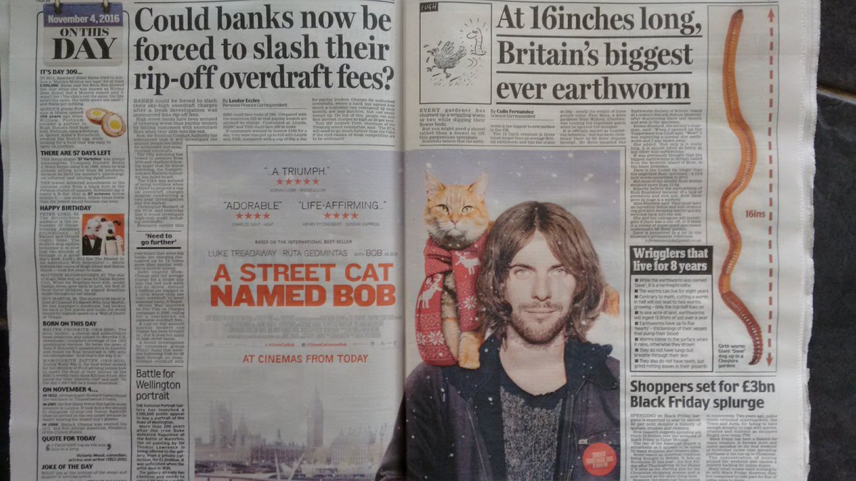 Hi <a href="/StreetCatBob/">StreetCat Bob</a> - your film looks lovely. But do you really want to associate with hateful front pages like this? #StopFundingHate