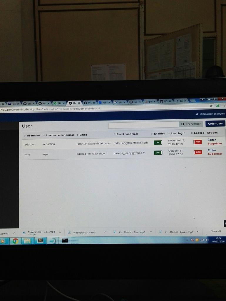 NsengaTonny's tweet image. Working with #EasyAdminBundle and #somfony3. #php #framework