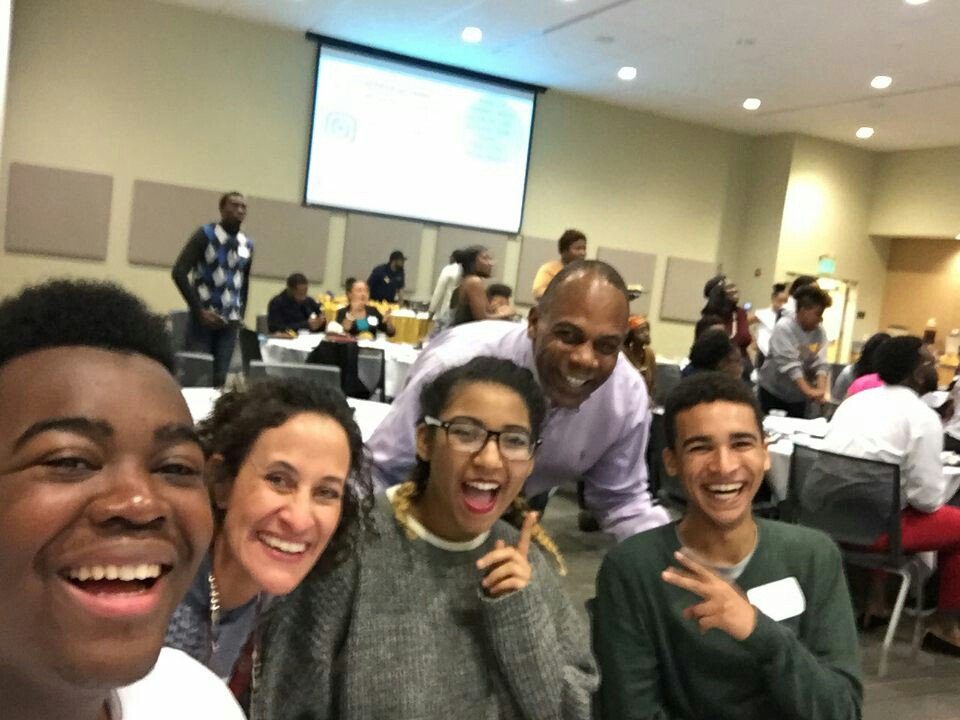 Some of our members got the dope opportunity to go to @MSAatUMKC for the annual legacy conference! Clarence from UMKC snuck in.