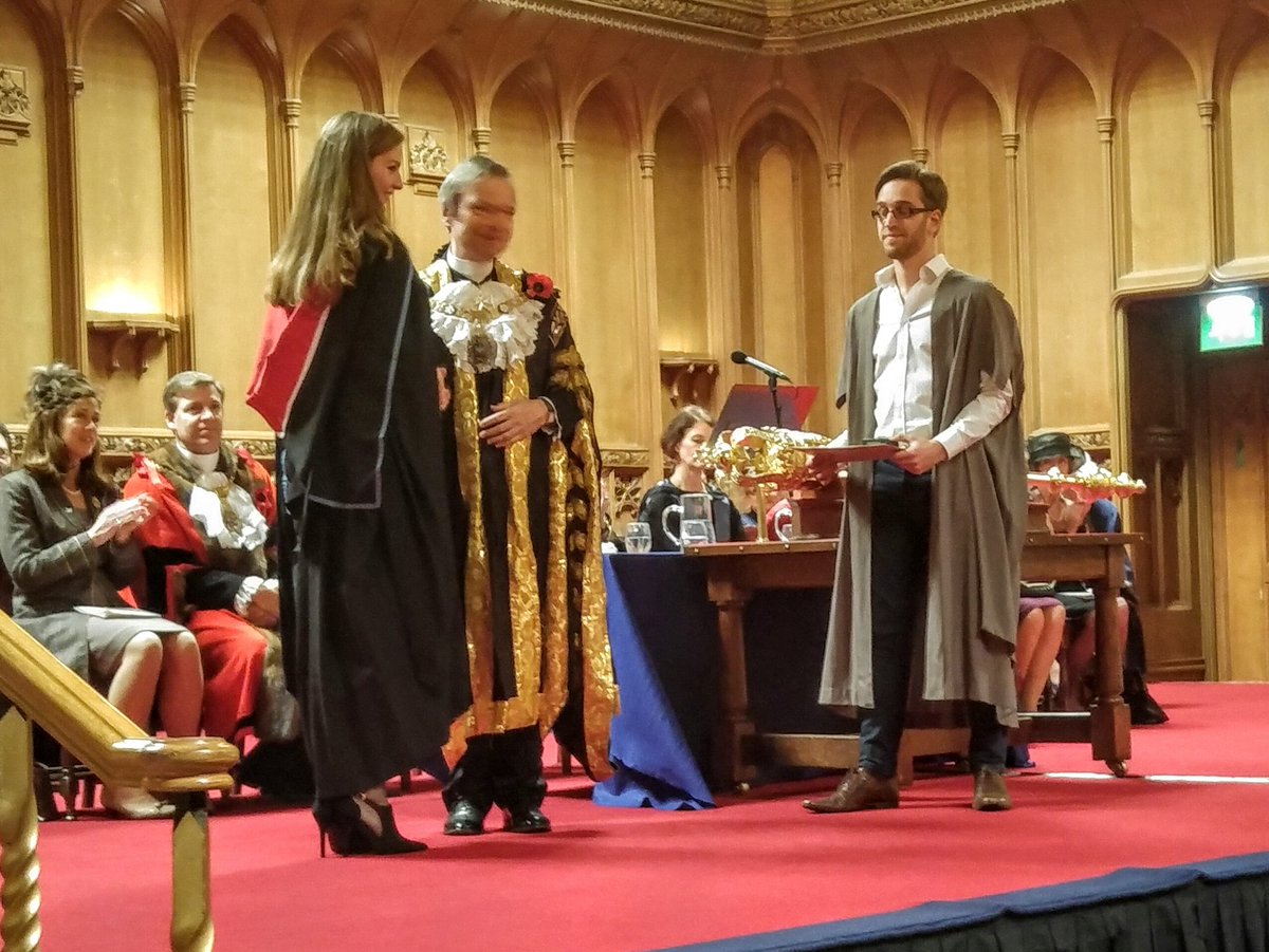 guildhallschool's tweet photo. Ooooh here we go, huge cheers for our special prize winners! Congratulations all!  #GuildhallGrad2016 https://t.co/QFSA00OxFK
