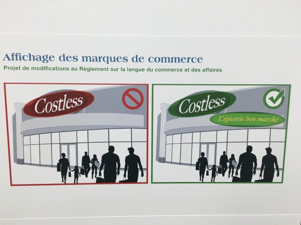 Seesawsigntools's tweet image. New regulatory change in Quebec requires French on outdoor #signage | cbc.ca/news/canada/mo…