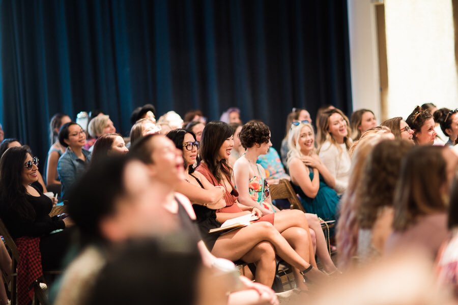 The creative power that's in the room <a href="/designerVACA/">DESIGNER VACA</a> is unbelievably fierce. Every one of you women are inspiring the world!🎉🎈👊 #designerVACA