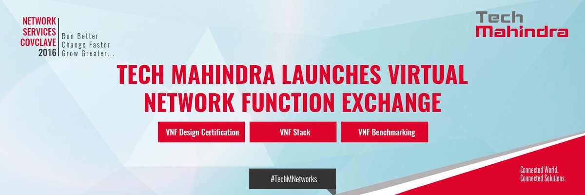 tech_mahindra's tweet image. .@tech_mahindra launches #VNF Exchange along with leading new age providers of SDN &amp;amp; NFV products #TechMNetworks 
tec.hm/2fiF1YT