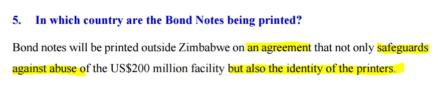 malawicoffee's tweet image. The #RBZ is 'safeguarding' the identity of #bondnote printers 2 protect them from citizen activism - outrageous! #Right2Know @advocatemahere