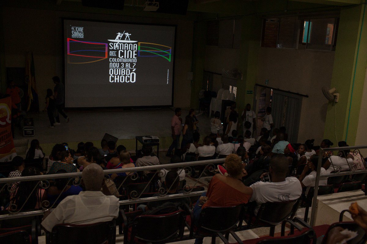 ecocreativoco's tweet photo. Con una selección de cortos de #ChocQuibFilms y la película 'Manos Sucias', la cultura afro demuestra la riqueza de #ElCineQueSomos 👏🎥🎬🔥 https://t.co/vTG2fCYv7B