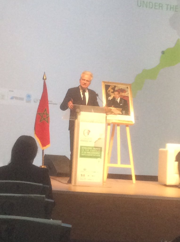 s_buttigieg's tweet photo. Pierre Ducret :"il est urgent d'accélérer!Nous consommons notre budget carbone" #ClimateFinanceDay cc@LouisBachelier https://t.co/K2TmsdxJim