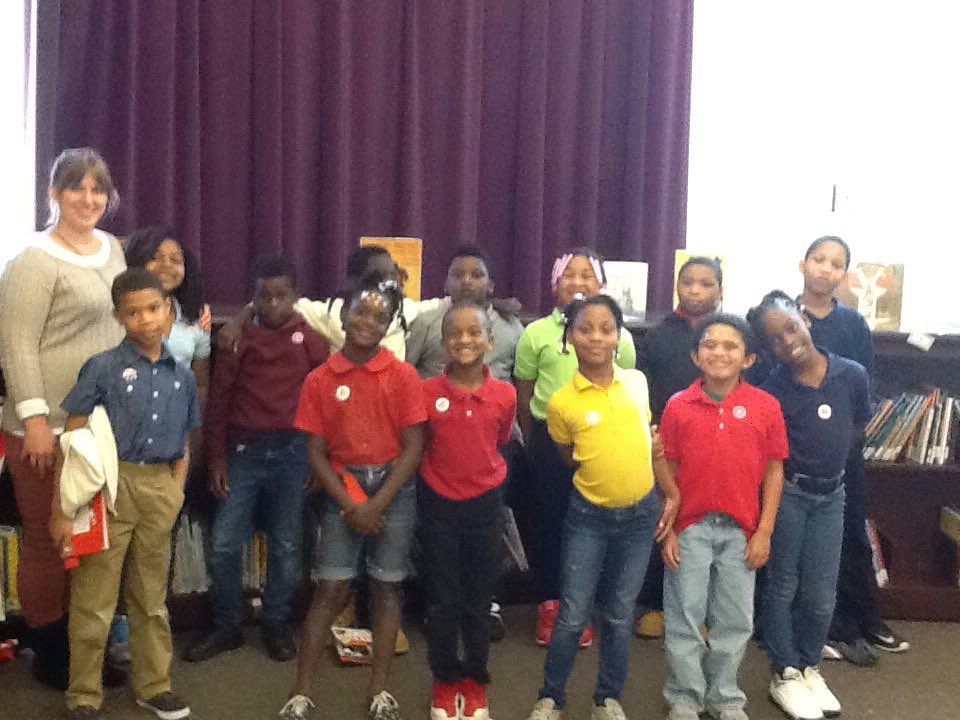 Codington_Lib's tweet photo. 3rd grade voters 
#wevoted #19thamendment #15thamendment
#mockelection2016 #snipeslibraryrocks https://t.co/mTQjFklBon