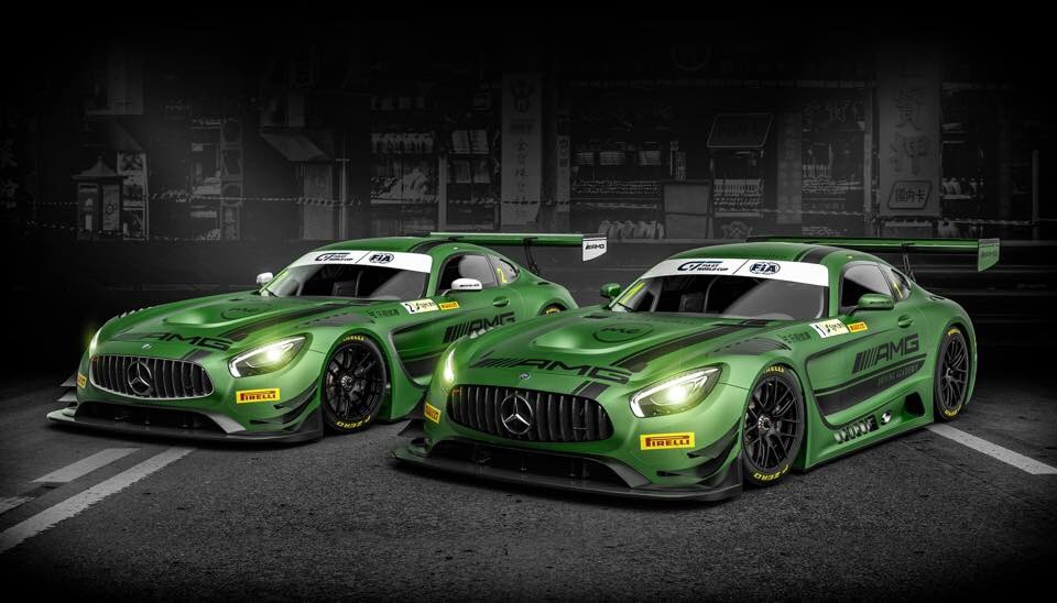 Oh_L33's tweet photo. The green hornets waiting for the rollercoaster of Macau... so impatient... #AMG #MACAUFIAGTWORLDCUP #TitleDefend #Triple #DoItAgain https://t.co/RBgQKYhzJ8