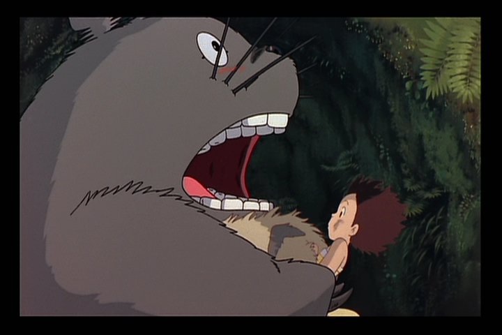 O Xrhsths キャッスル Sto Twitter このシーン トトロはサツキのことを かわいい って言ってます 笑 となりのトトロ 金曜ロードショー