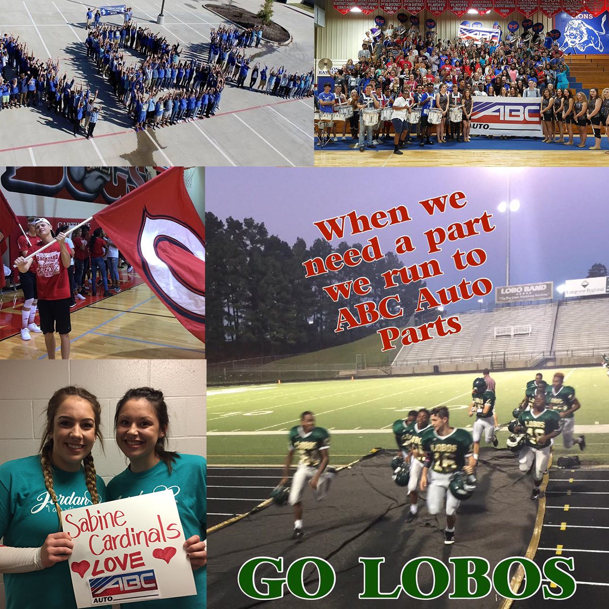 ABCAutoPartsLtd's tweet photo. We’ll be announcing the winners TONIGHT of the ABC Auto School Spirit Contest. Tune in to @1057kykx after 8pm! https://t.co/P2AdNsnccR