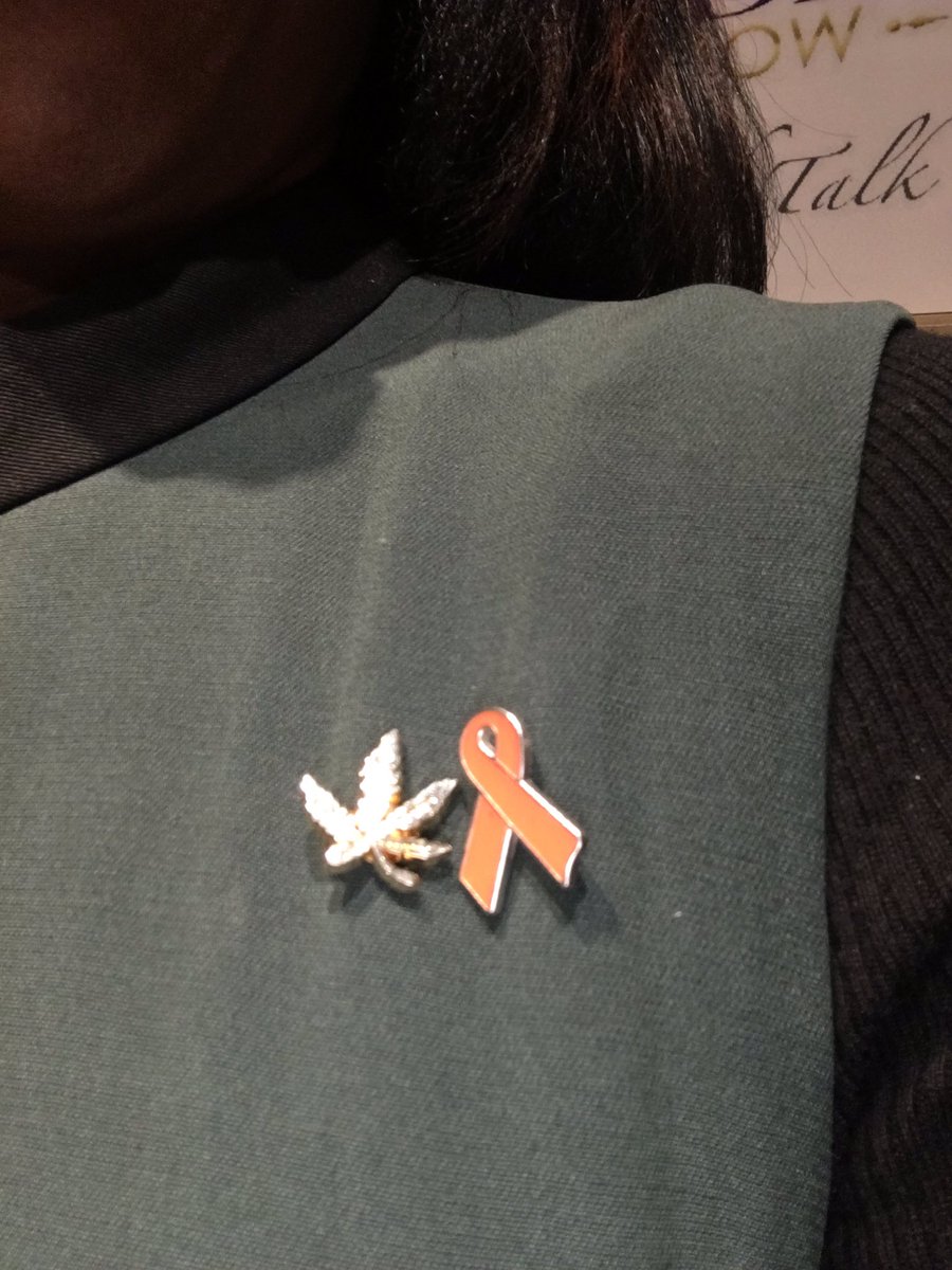 ChannelQue's tweet photo. About to go on the air with the legendary Mildred Gaddis to talk about MS & Cannabis. #MiLegalize2018 Thanks for my pin #MiNorml https://t.co/kuv8HLs0Nw