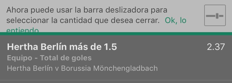 andgba's tweet photo. Pick 1: Herta vs Monchengladbach:
Herta más de 1,5 goles
@2,37 https://t.co/jynOWn3XDi