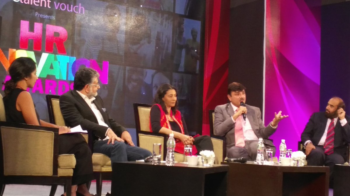 HRIAwards's tweet photo. CEO Panel : Building an innovation Enterprise @MintConclaves @arunajayanthi @Teleperformance @TheRaymondLtd https://t.co/hBHn49I1B6