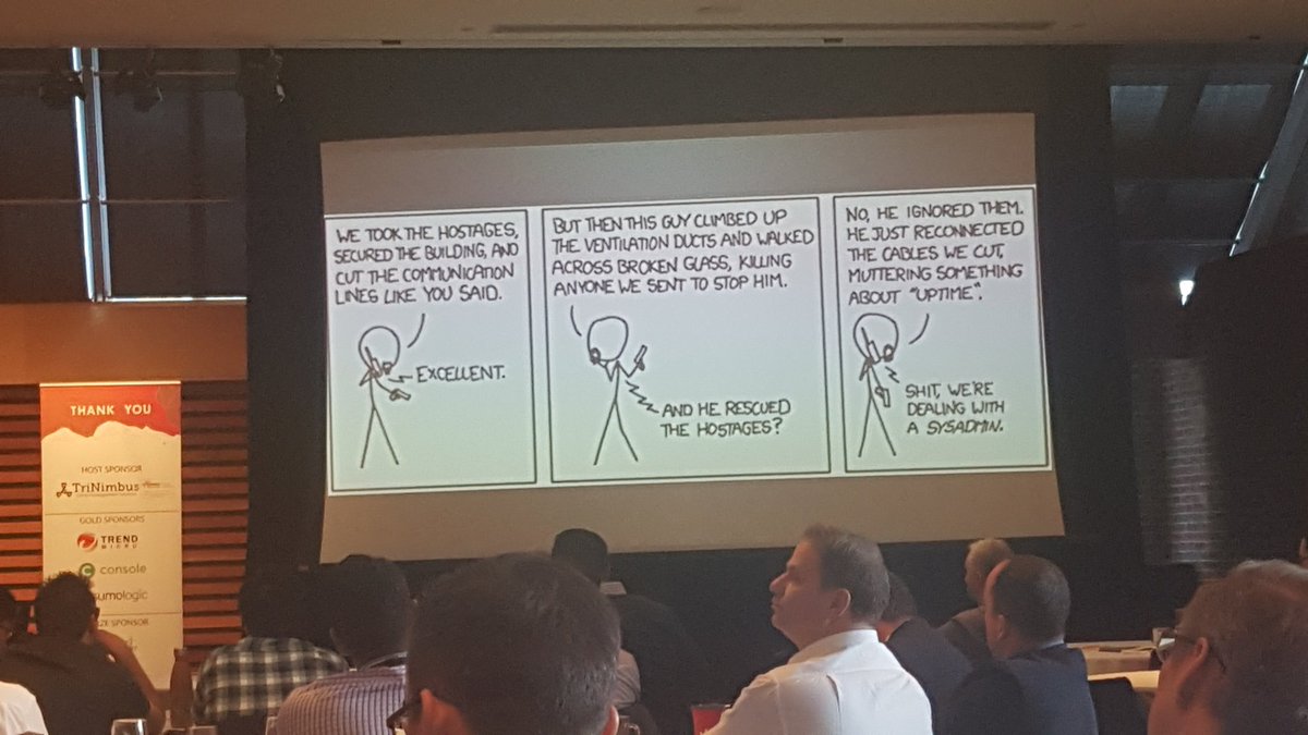 MehdiTaobane's tweet image. At the #devopscloudsummit, understanding the new game rules in IT world ;) and find this picture so funny!