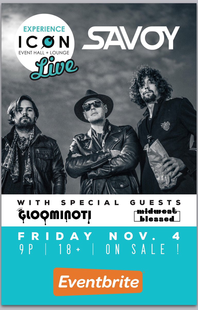 IconLounge's tweet photo. TONITE! @SAVOY with @Gloominoti + @midwestblessed at ICON! Tix at door! 18+ Event @dtsiouxfalls @VisitSiouxFalls https://t.co/0t501mWSZV