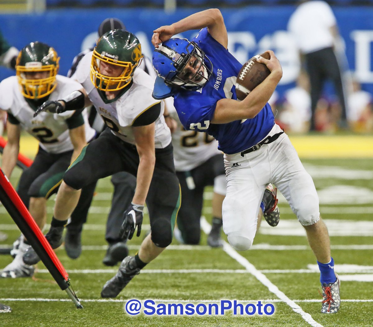 SamsonPhoto's tweet photo. Mason Bartos wins it for Waubun and his sister in a #mshsl classic. Read @inforum @SeeMurphsTweets story>https://t.co/rGpuDggEwz https://t.co/Vhy3msRjY2
