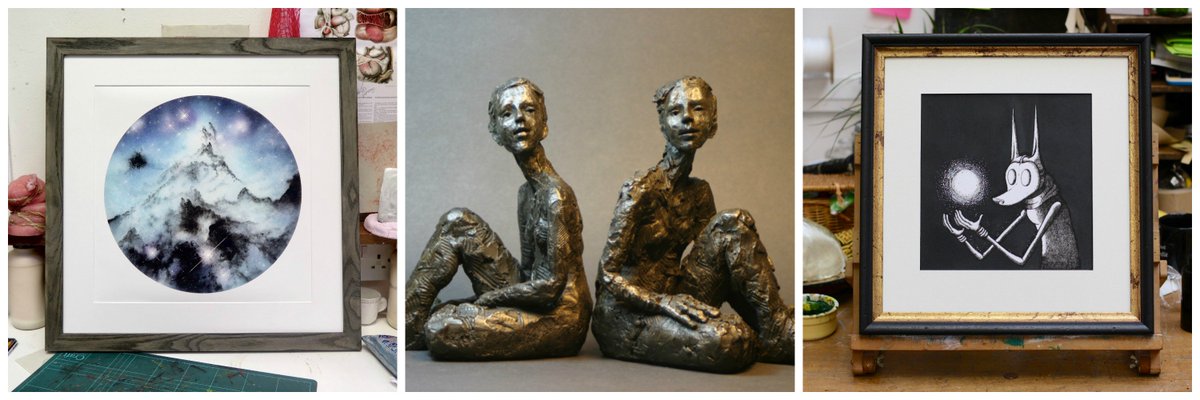 Looking for Christmas prezzie ideas? Check out 15 local artists' work at our online gallery &amp; support great causes- b247.squarespace.com