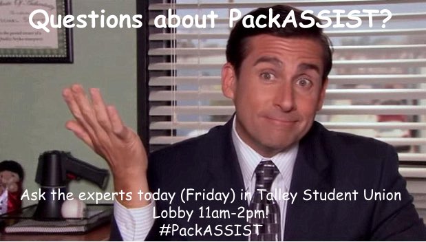 NCStateOSFA's tweet photo. #Wolfpack!  Learn about the new NC State scholarship application portal today! #PackASSIST
@NCState @NCStateUnion https://t.co/15X0sPY31o