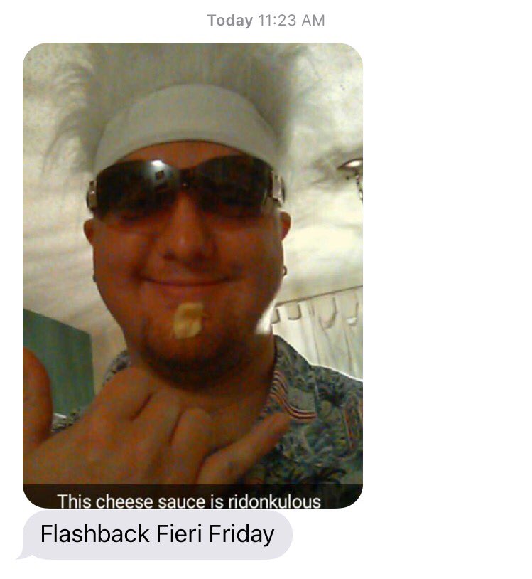 those 3 little words every girl wants to hear <a href="/GuyFieri/">Mayor Guy Fieri</a>