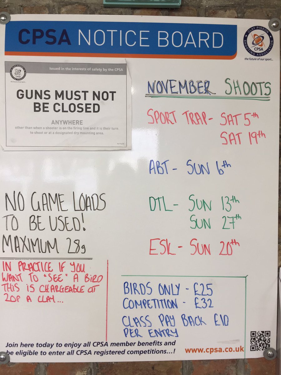 November competitions here at The Priory