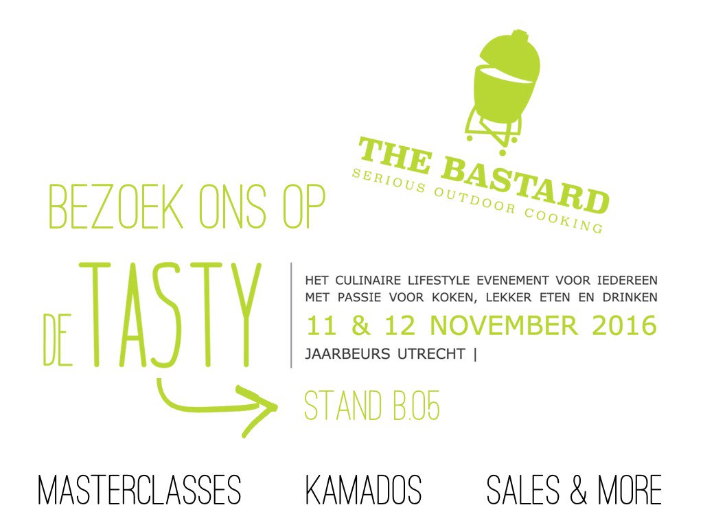 Op 11 &amp; 12-11 vindt De Tasty <a href="/jaarbeurs/">Jaarbeurs</a> Utrecht plaats. Wij zijn aanwezig, op standnummer B05!