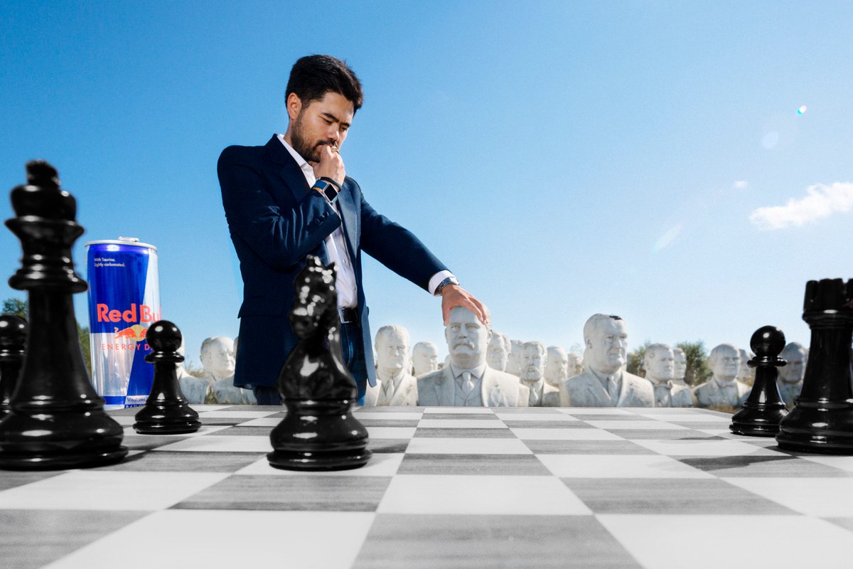 GMHikaru's tweet photo. “What’s your next move America?” Thanks to @redbull for everything! #awesome #election   https://t.co/R7Ooi7u6J3 https://t.co/4YsjeDWB4r