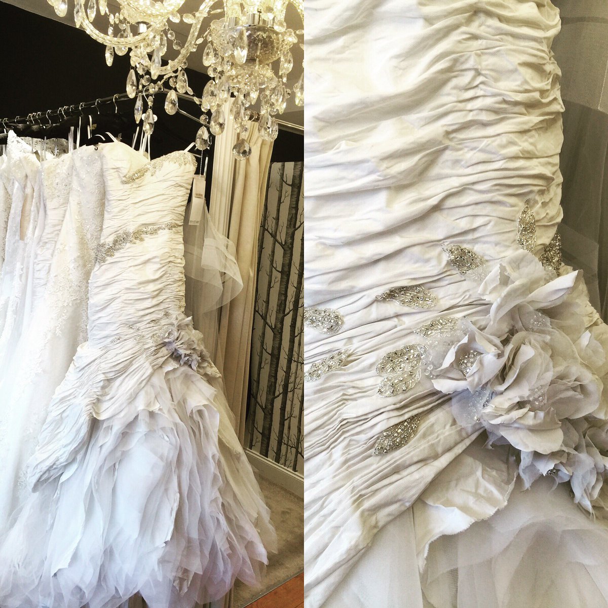 It has arrived and we are in love 💕❤️ stunning New gown by Ian Stuart #ianstuart #ianstuartbride #bridetobe #beaconsfield #bridalboutique