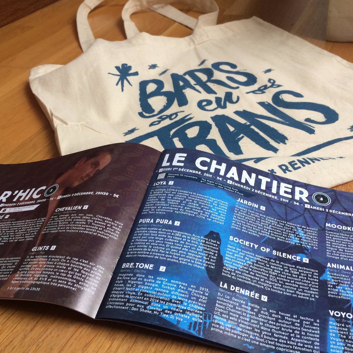 ⚡ Surprise ! <a href="/PuraPuraDj/">Pura Pura</a> rejoint la prog des <a href="/barsentrans/">Bars en Trans</a> 2016 ⚡
🌿 RDV Jeudi 01/12 au Chantier 🌿
 👉 EVENT : bit.ly/BarsEnTrans2016