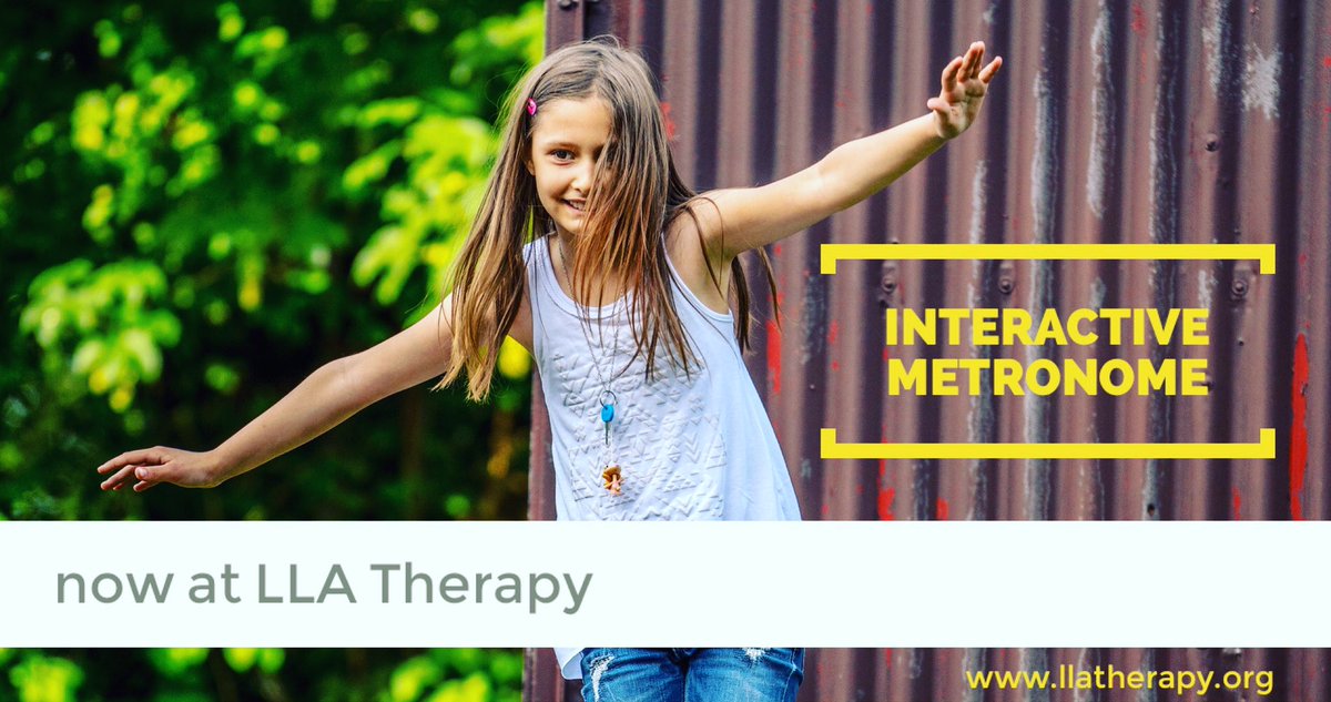 LLATherapy's tweet image. Worried about your child&apos;s attention skills? Our new therapy program can help! #InteractiveMetronome #Therapy llatherapy.blogspot.com/2016/11/is-you…