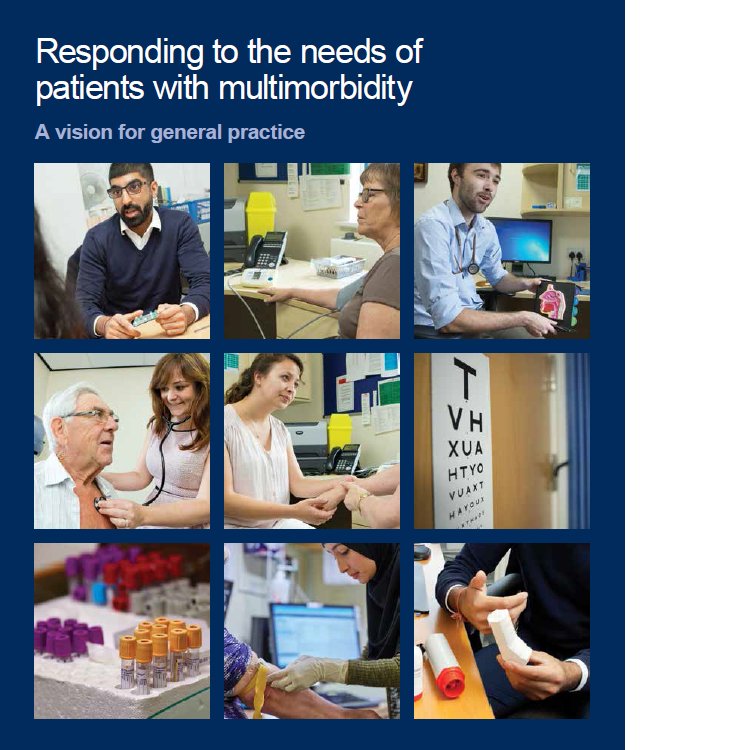 RCGPScotland's tweet photo. College's paper on #multimorbity has just launched! https://t.co/3QDaYbASfs Look out for the recommendations on the @rcgp account daily @7pm https://t.co/eDuiT047eB
