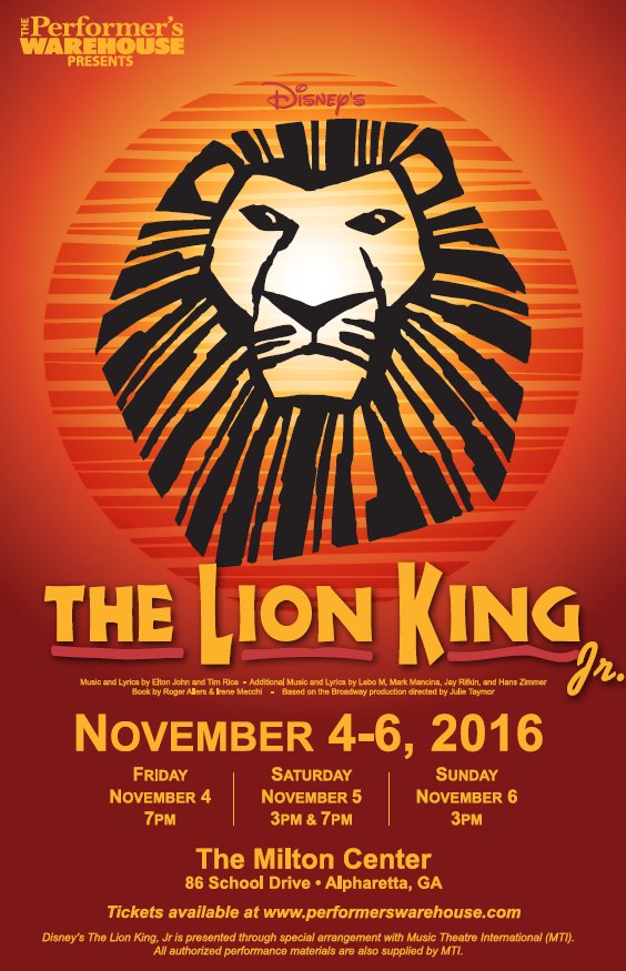 PerformersWH's tweet photo. Lion King Jr. - Opens Tonight!! https://t.co/T9hrcyh6z9 https://t.co/m1V37nTrBW
