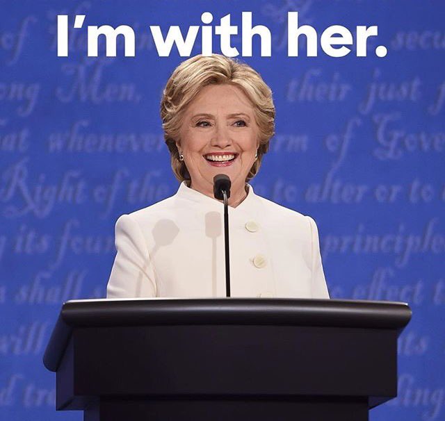 BoiseStateS4H's tweet photo. Who are you with? #WithHer #ShesWithUs https://t.co/tptlr8rlsK