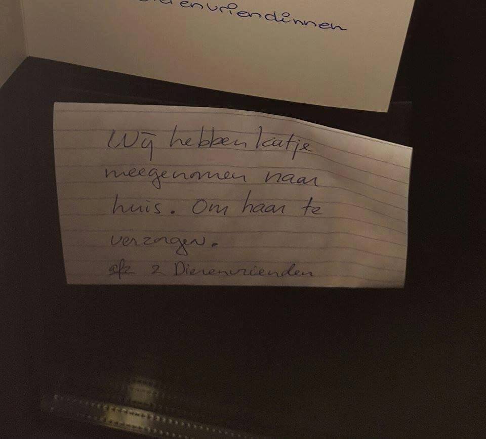 Waar is Bommel, de Gouwepleinkat (@waddinxveen). Onbekenden namen hem mee facebook.com/deWaddinxvener/