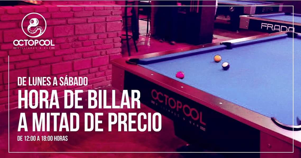 Octopool_BB's tweet photo. #PorLasMañanasSeMeAntoja jugar billar, así que a las 12 ya ando en #OctoPool. #BuenViernes #SoyUnChavoRucoPor #CombinacionesPeligrosas https://t.co/yJ6HaXb6VP