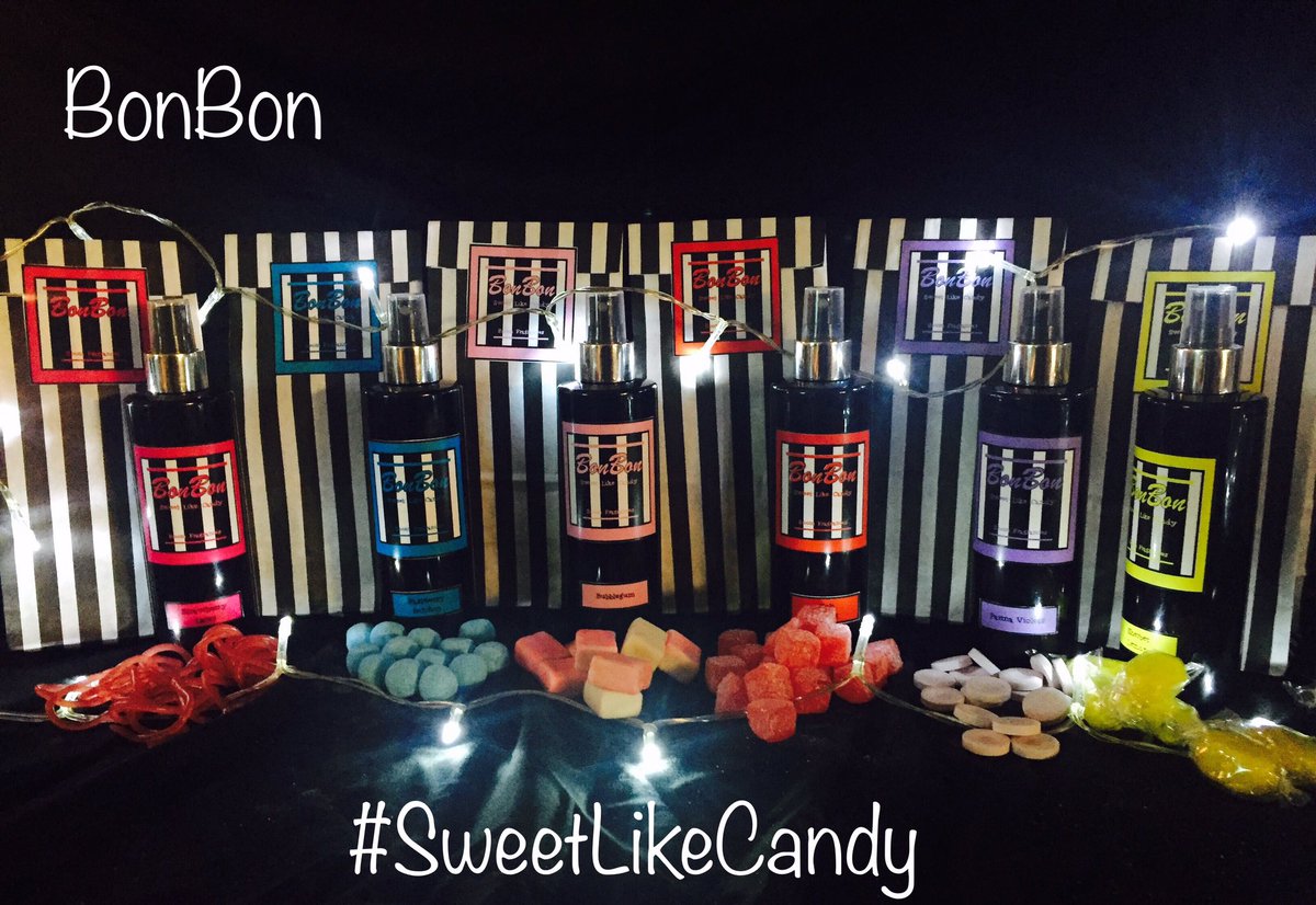 Delighted to unwrap our new product! #BonBon #SweetLikeCandy #RoomFragrances #Sweet