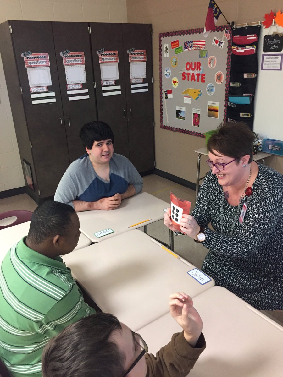 windyandwhitley's tweet photo. I am so proud of Ms. Jennifer Dale!!! @msjenniferdale @FHSRedRams @FCSchoolsNC #LivefromFCS https://t.co/VbhRVgRtvC