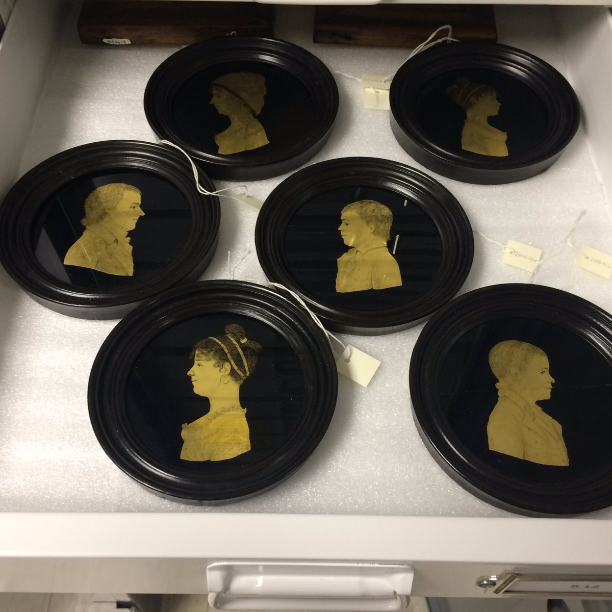Silhouettes @DARMuseum #shelflife #itweetmuseums