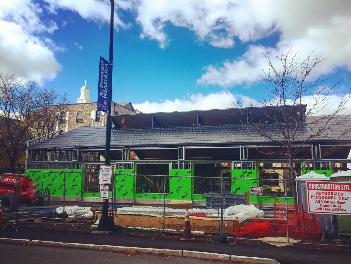 NiagaraUniv's tweet photo. Progress continues on the expansion of the #DiningCommons at Clet Hall! https://t.co/LinzlDDOSZ