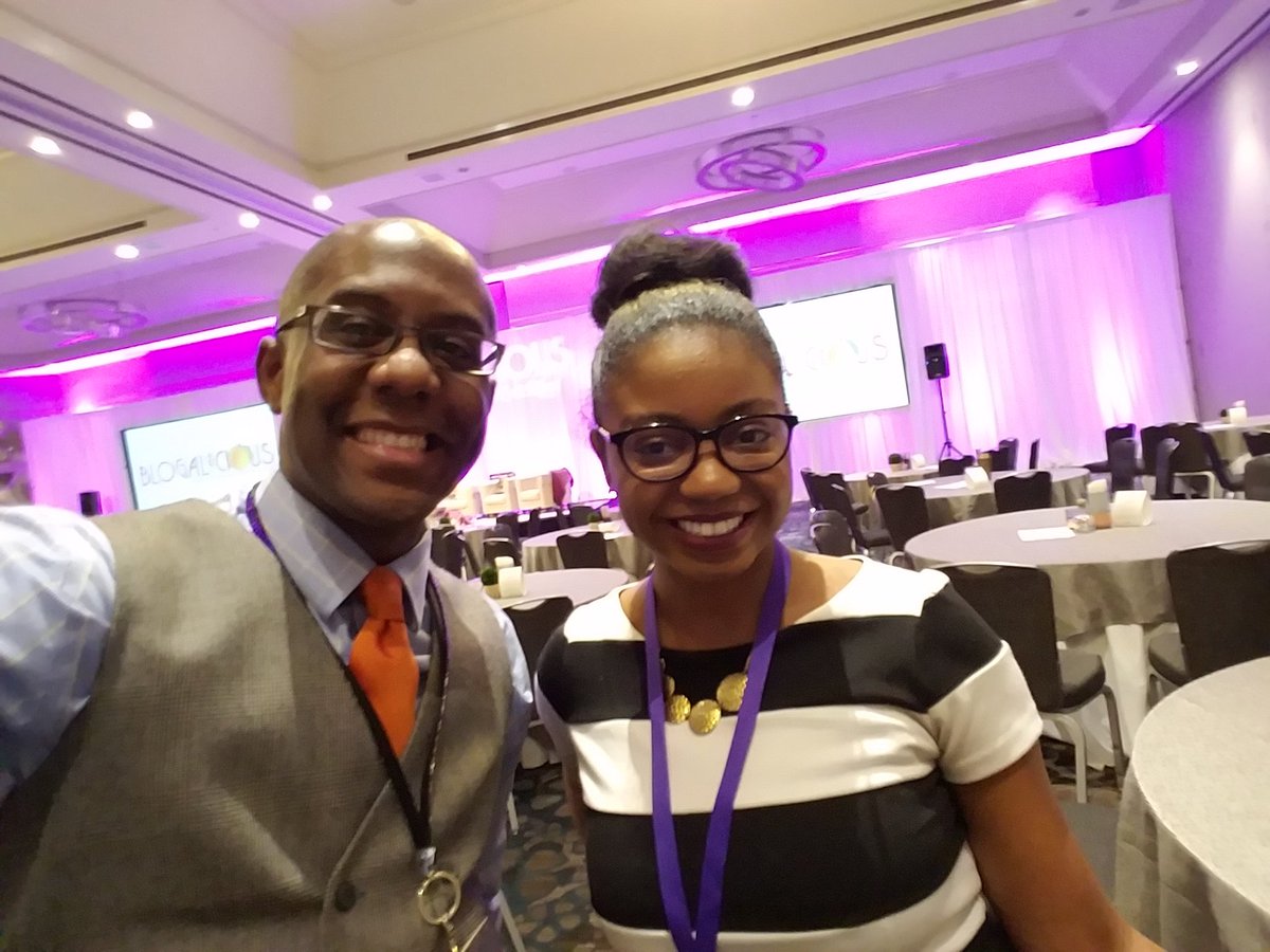 ramonray's tweet image. Nice being with @HerAgenda Rhonesha at #Blogalicious8 #Atlanta