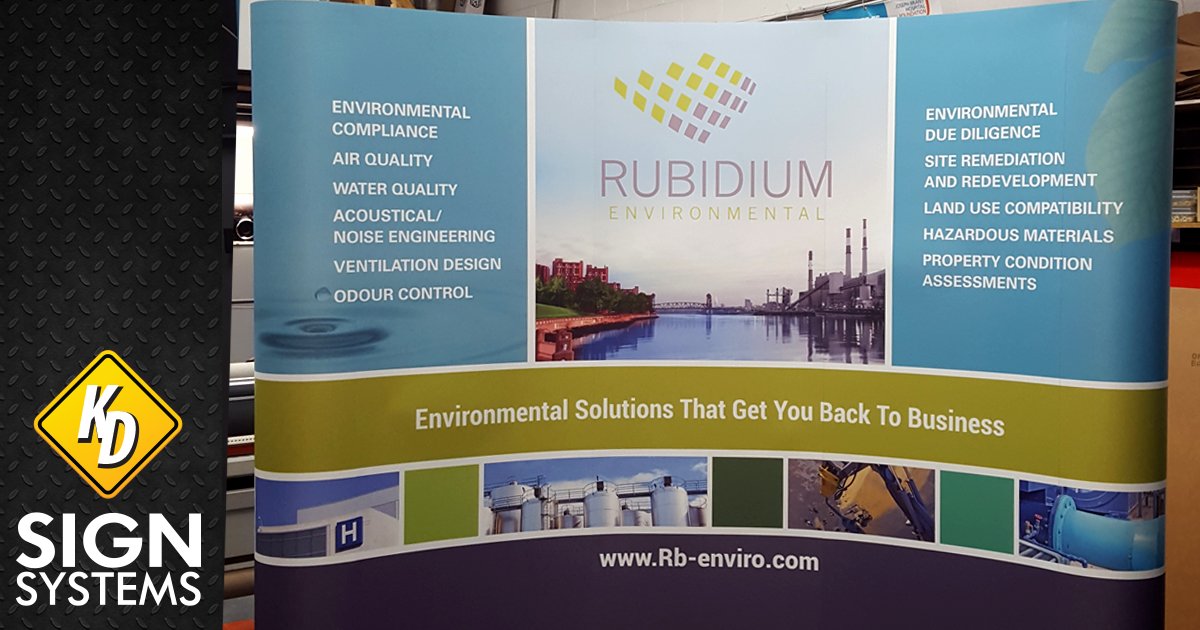 KdSigns's tweet image. We don't just make great looking #signs, #banners &amp;amp; #vehiclegraphics. We also design &amp;amp; print #tradeshow Booths, #media Backdrops and more!