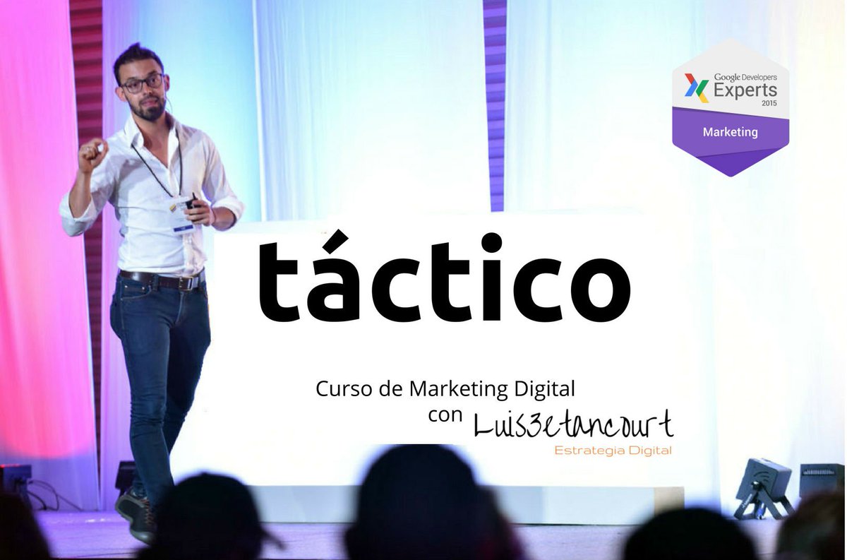 FicoRestrepoC's tweet image. No te pierdas **táctico** un entrenamiento intensivo en Marketing Digital. Más info aquí: luisbetancourt.co/tactico/