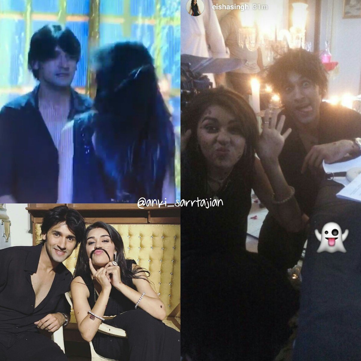 anki_heart's tweet photo. Thr extreme masti...πππ#offscrene it's jst too awsm.eishas instastory..π @SarrtajGill @EishaSingh2412 @ZeeTV https://t.co/1tZqWylbol