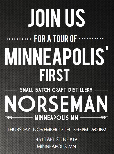 We're touring <a href="/CityMinneapolis/">City of Minneapolis</a>' craft #distiller on Nov. 17th. Don't miss our tour, tasting and networking event! cscmpmn.org/events