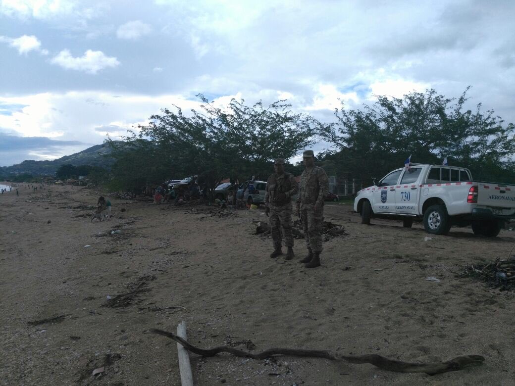 Nuestras áreas de responsabilidad en vigilancia/Personal de la 2da. Region/4ta. Zona en recorridos garantizando la seguridad/Playa Veracruz