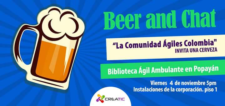 CdtCreatic's tweet photo. #Beerandchat hoy en #Popayan https://t.co/8OcWIas3Dh