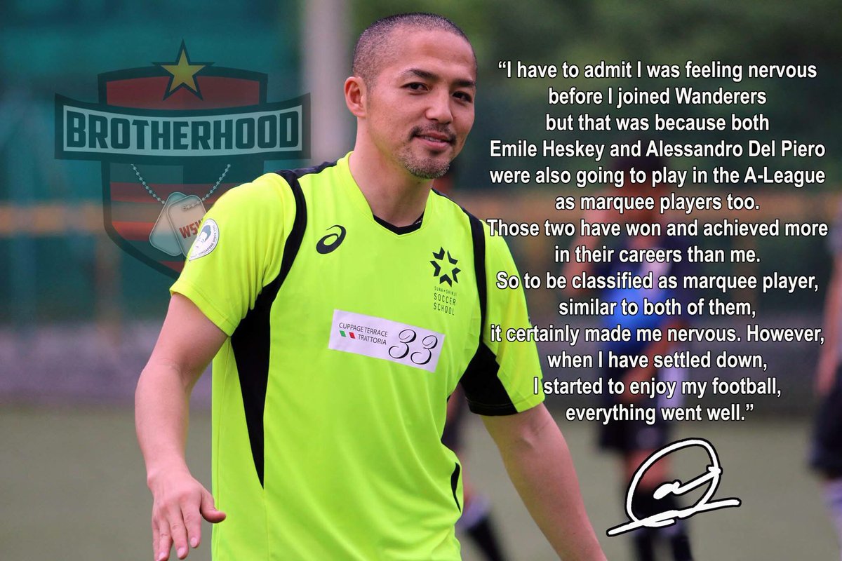 WSWBrotherhood's tweet photo. #ShinjiUpdate Constant talk of marquee players at Western Sydney inspired this flashback today. https://t.co/fEkY4vVZWX