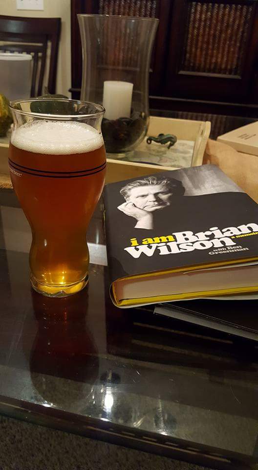 BottleandFlask's tweet photo. Great #book by my musical #mentor and my newest #beer named Paddle Boat Sunday IPA. #entrepreneur @BrianWilsonLive https://t.co/J6TOMXrFkk