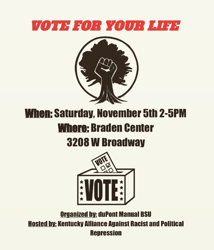We are hosting a forum tomorrow at the Braden Center addressing the importance of minorities being political engaged. Hope to see you there!