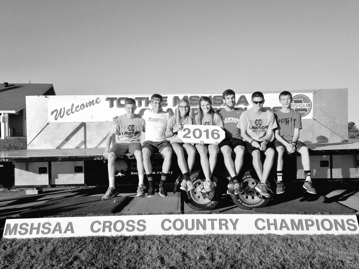 Good luck Grady Blair &amp; the football team tonight! Good luck Cross Country State qualifiers tomorrow! Go Cardinals!