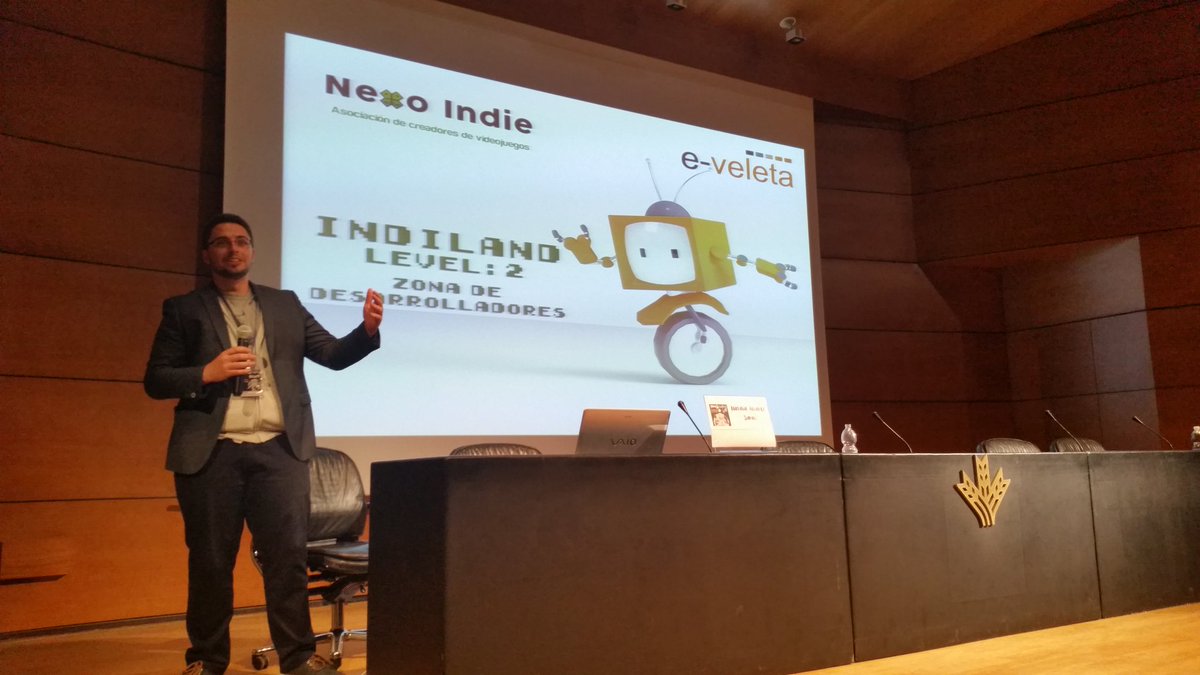 NexoIndie's tweet photo. Empiezan las charlas de @NexoIndie en @gamecosplayfest @Indiland_Zona https://t.co/OKyqspK7w4